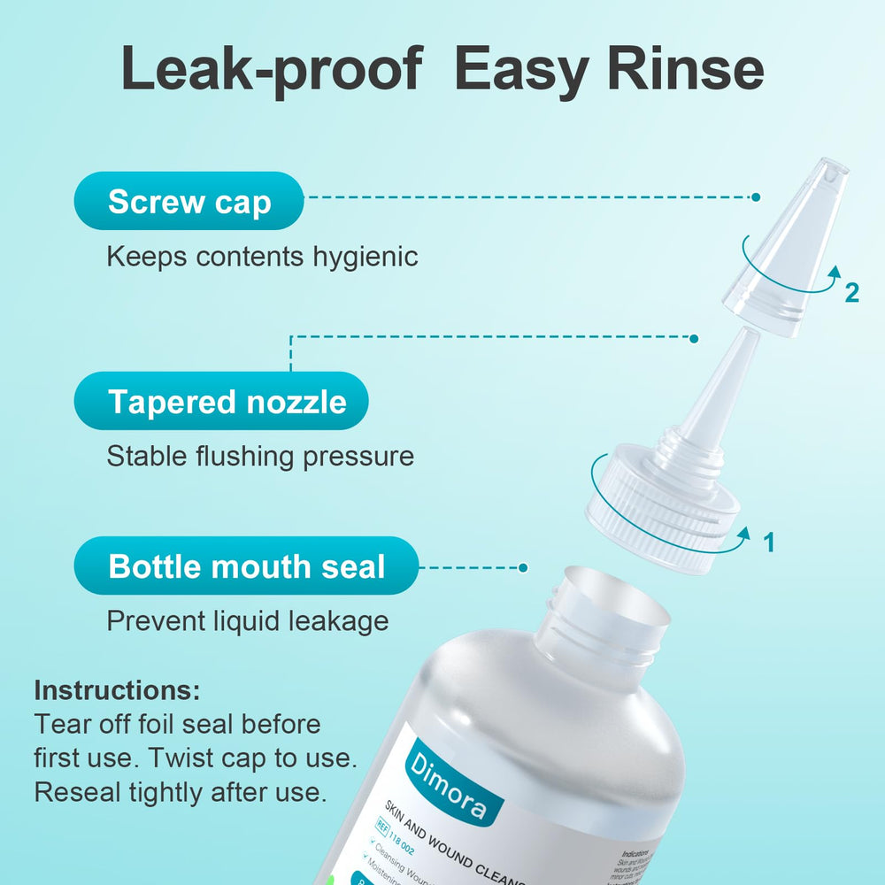 Dimora opened bottle stays safe up to 8 weeks after opening