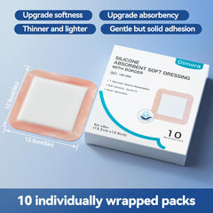 Dimora dressing shows gentle adhesion layer for skin comfort
