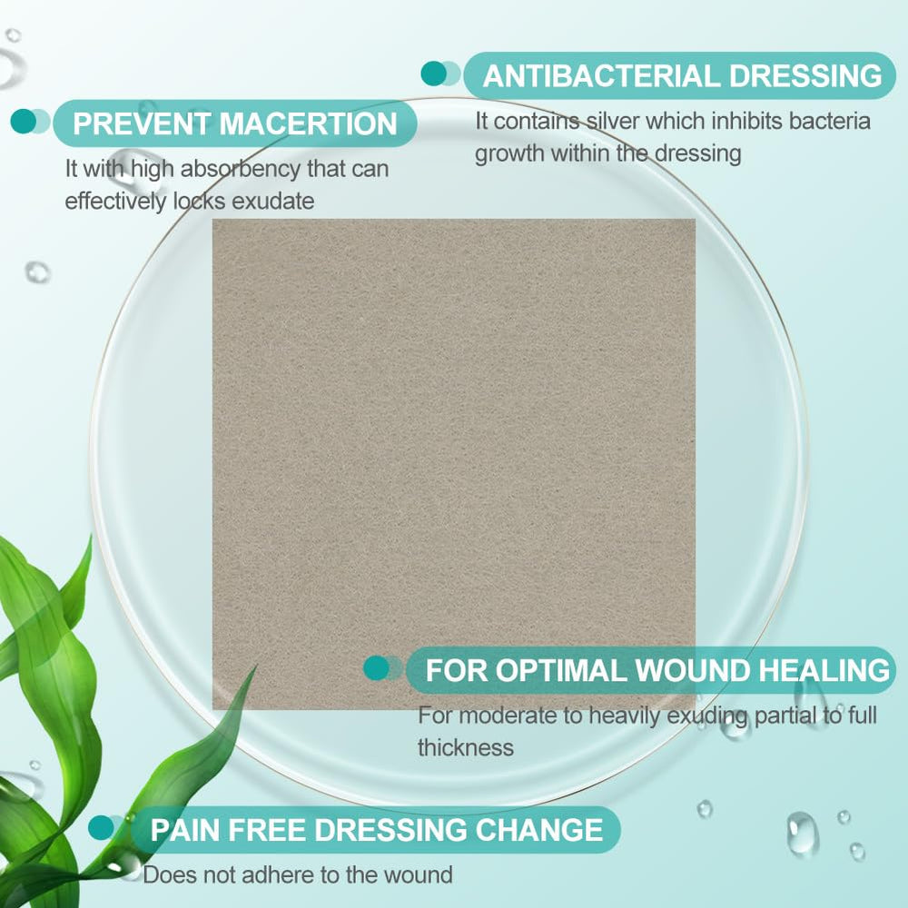 Dimora dressing absorbs moisture and maintains a moist healing environment.