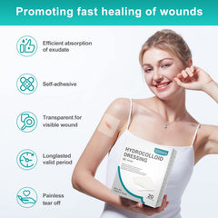 Dimora waterproof skin-friendly dressing provides barrier while staying breathable