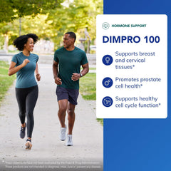 DIMPRO 100 label and packaging highlighting vegan, gluten-free ingredients