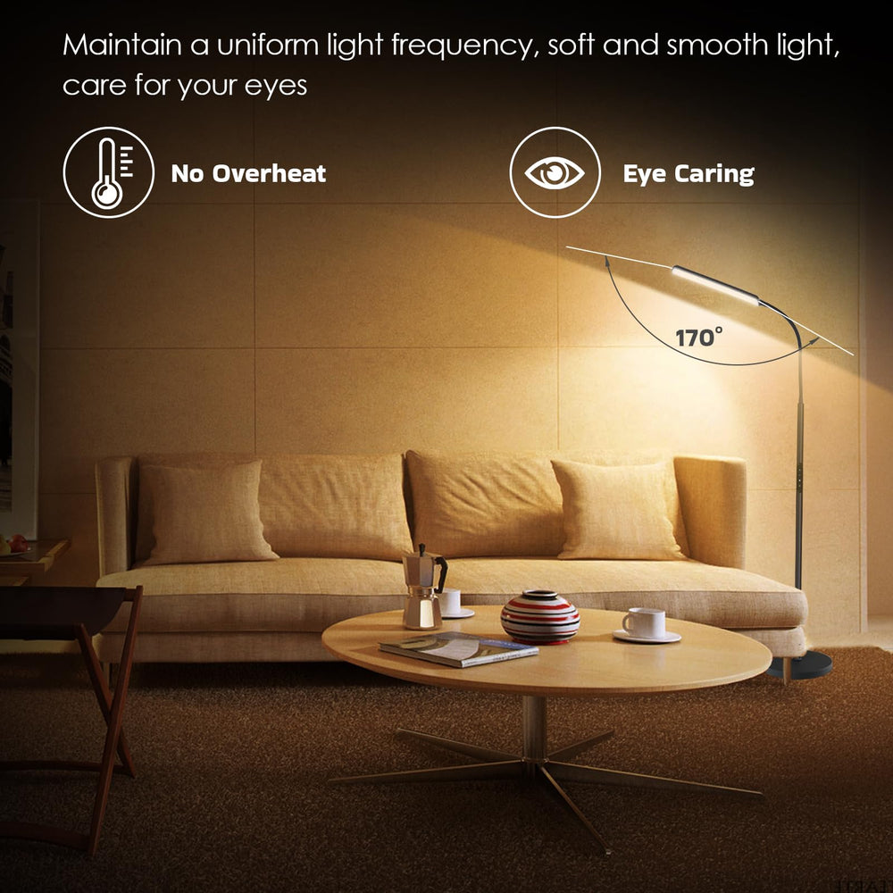Dimunt LED lamp with 112 high-brightness LEDs, achieving up to 1000 lumens.