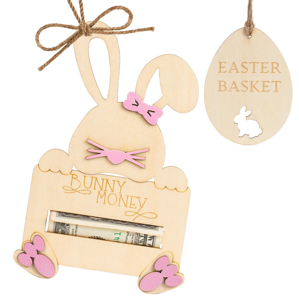 DINIZON Adorable bunny keepsake that doubles as a practical gift card holder.