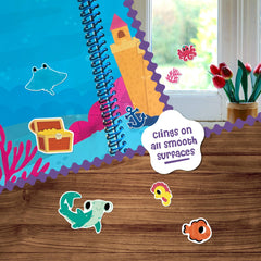 DINO MINI Stick4Ever jelly stickers 50-count for mess-free decorating and washable fun