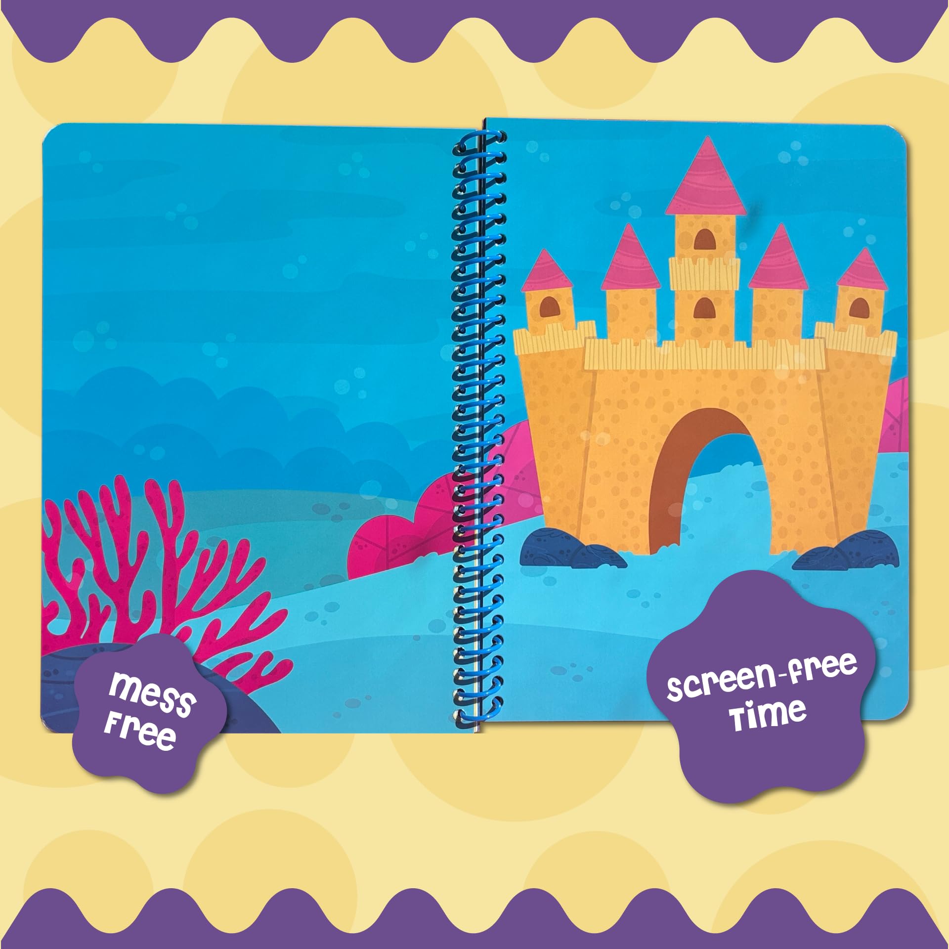 DINO MINI Stick4Ever waterproof stickers for easy cleanup after playtime