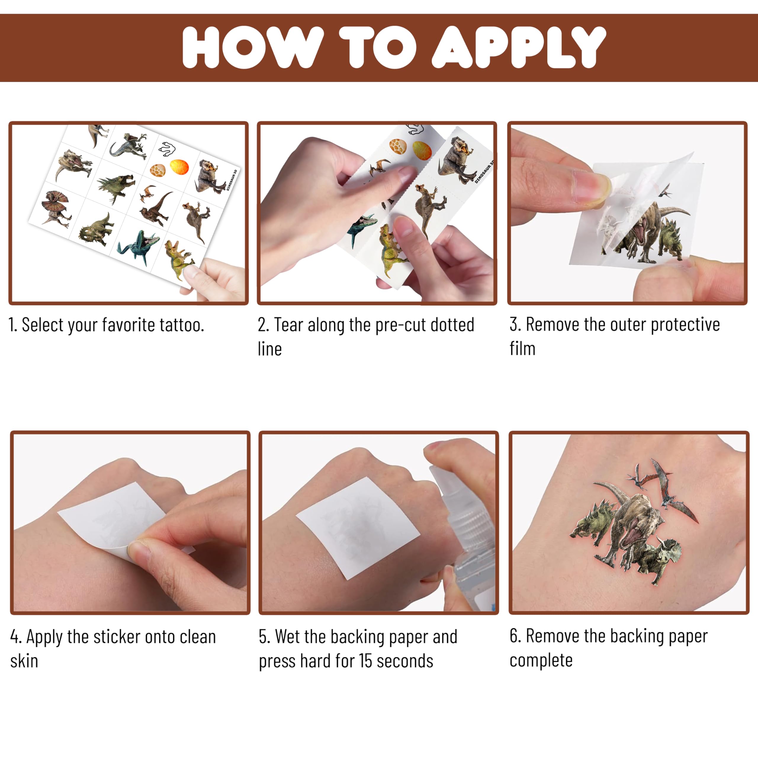 Pre-cut sheets eliminate the need for scissors
