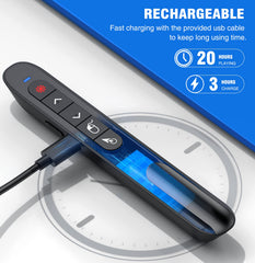 DINOSTRIKE presentation remote in office use delivers reliable performance during meetings.