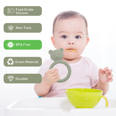 Dirbabi teether soft silicone for comfortable teething moments.