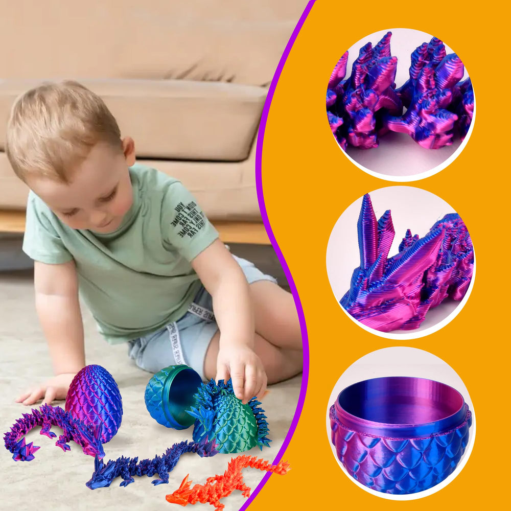 DIRMXRY compact travel dragons fit in bags for on-the-go fun