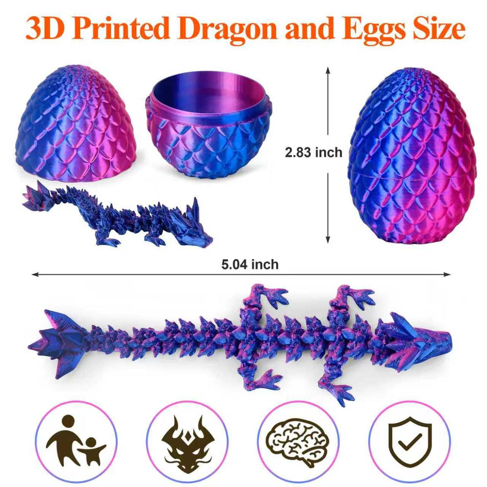 DIRMXRY compact desk decor dragons for shelf or laptop stand