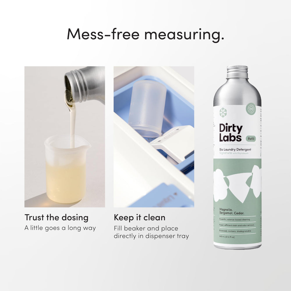 Dirty Labs biobased formula supports sustainable laundry routines