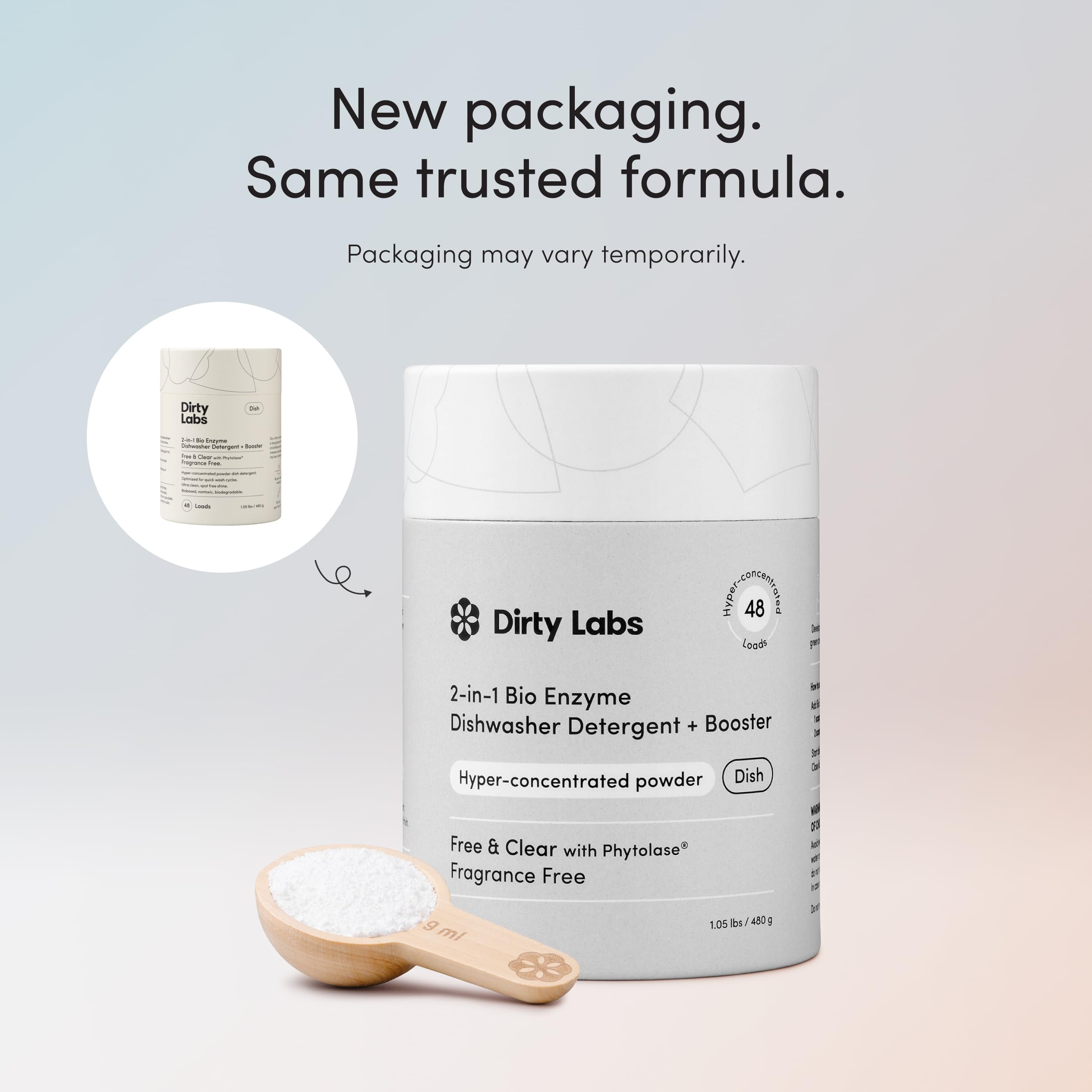 Dirty Labs biobased ingredients image highlights sustainable cleaning power