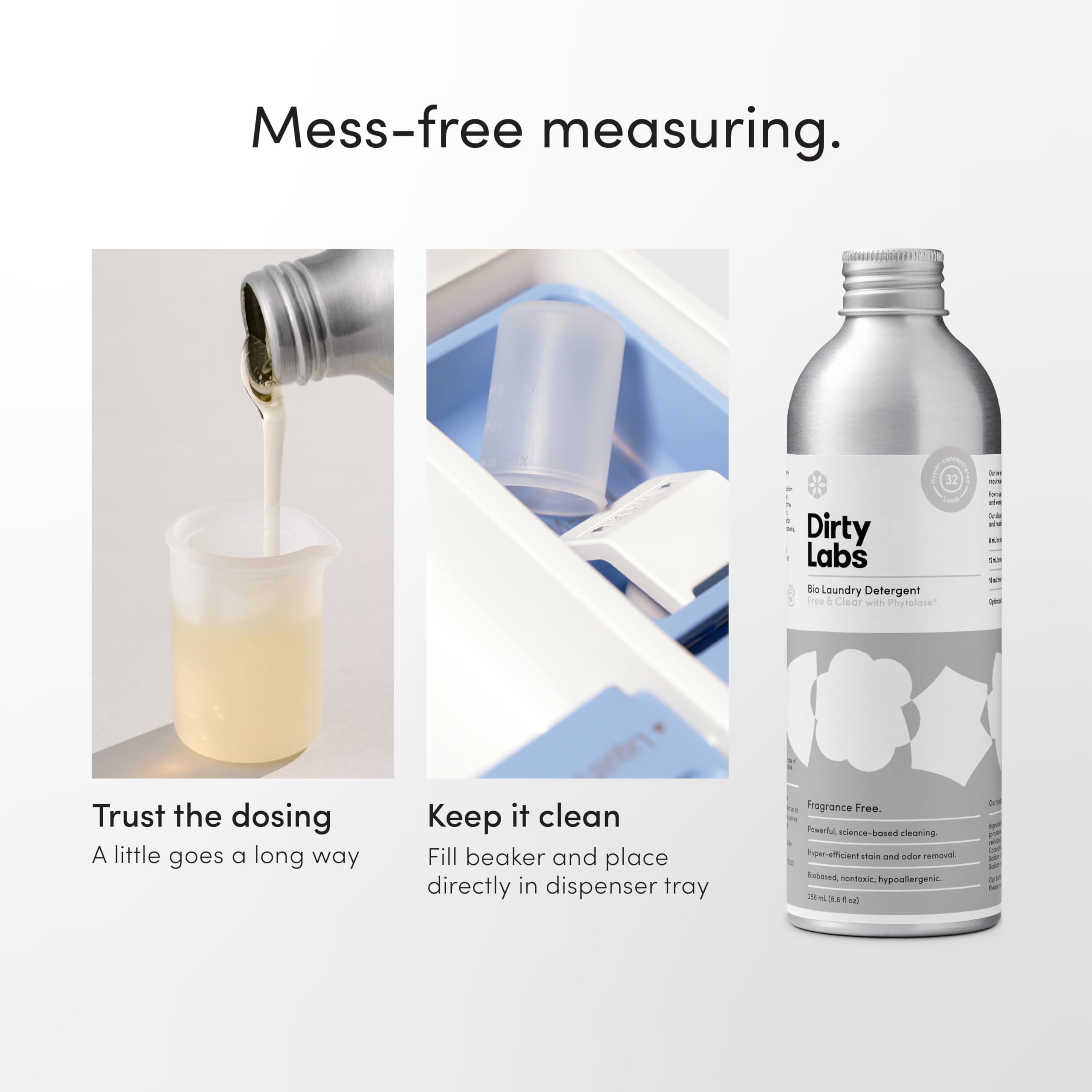 Dirty Labs stain removal in action on everyday garments.