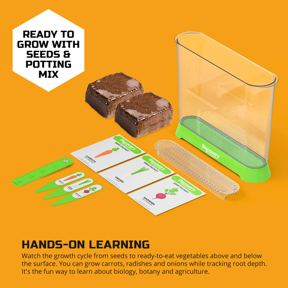 Discovery Edible Veggie Garden seed ID flags for labeling crops