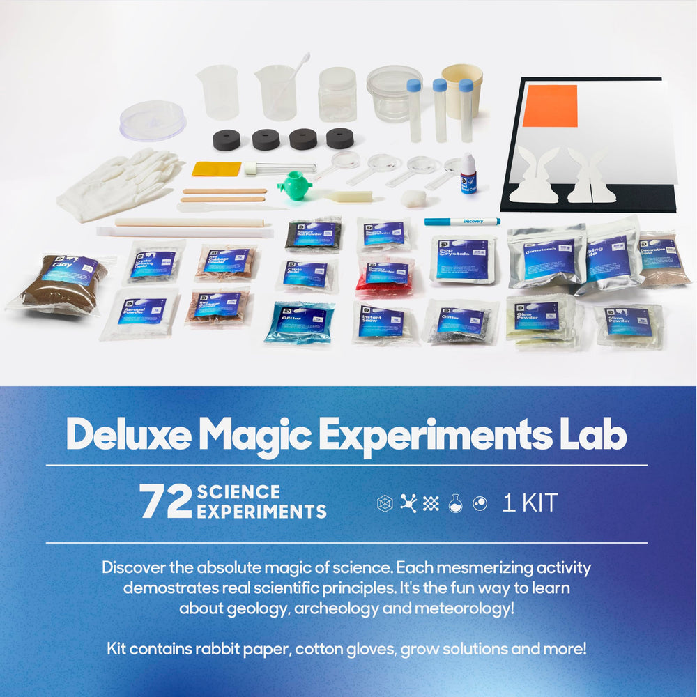 Discovery Magic Science Lab test tubes and goggles for safe at-home science play