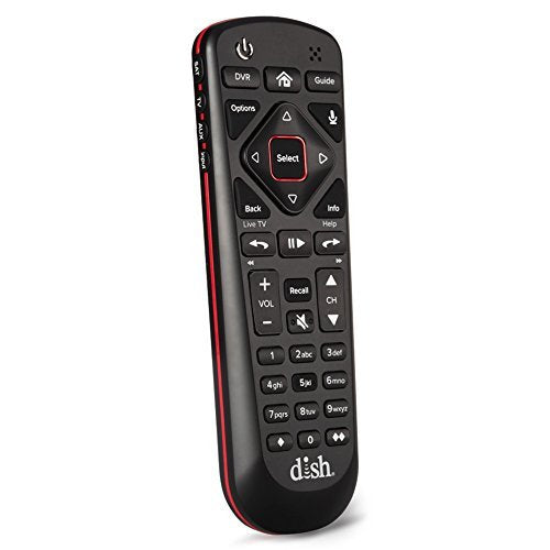 Dish 54.0 remote control for The Hopper with wireless voice control and over 10 meters range