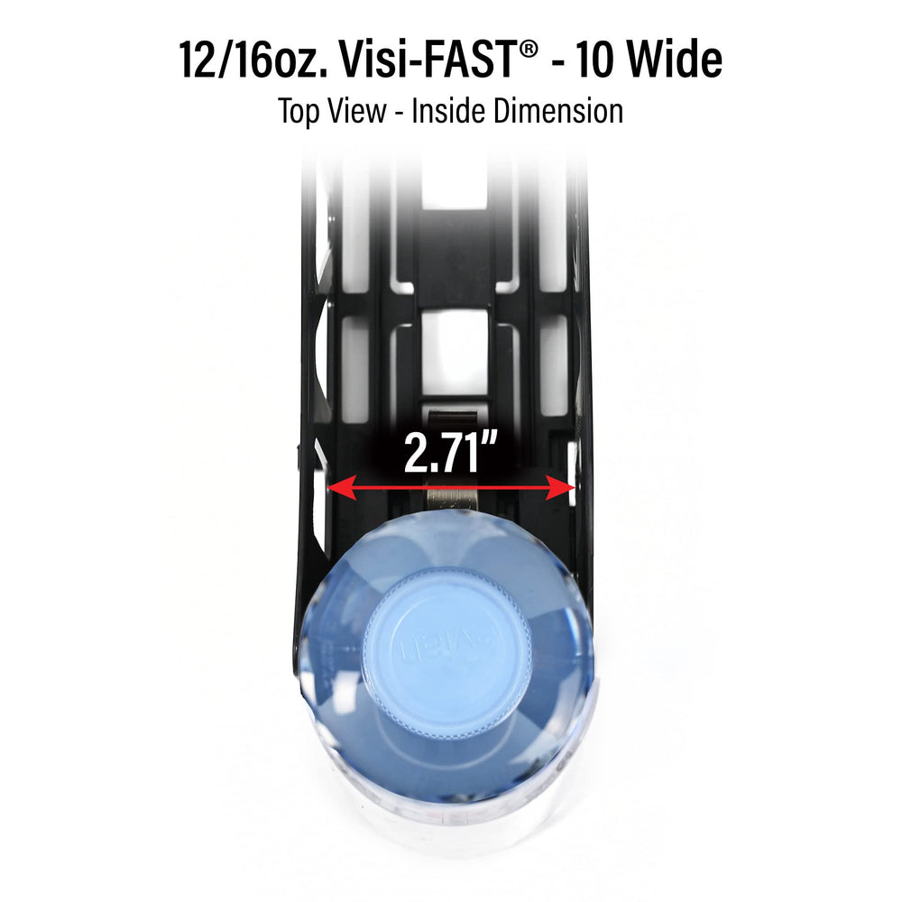 Display Technologies Visi-FAST dispenser close-up shows durable construction