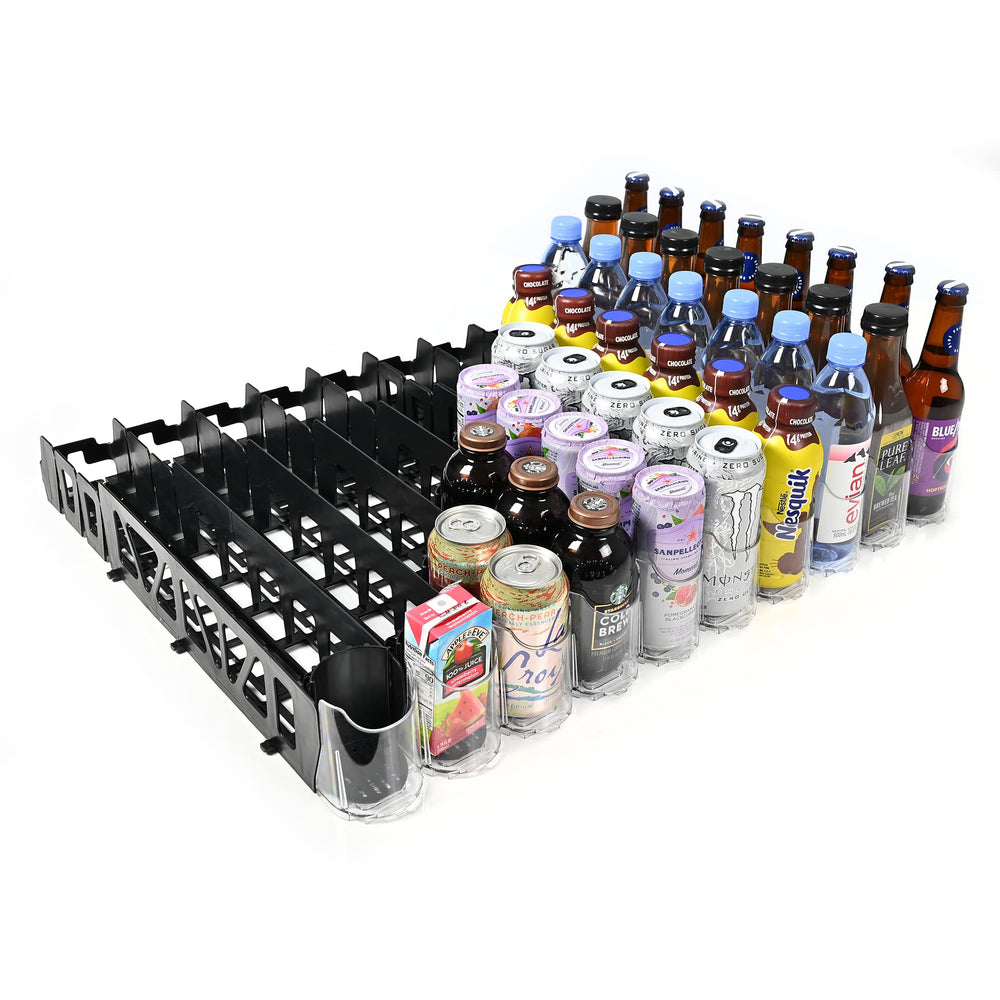 Display Technologies Visi-FAST dispenser front view showing easy access to cold drinks
