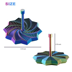 DITUFIDGTS Color-Changing Spiral Fidget showcases color shifts for visual engagement.
