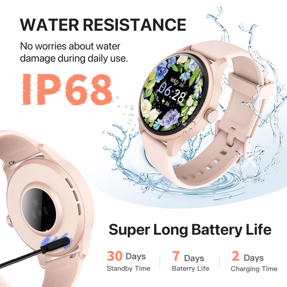 DIVElink Smart Watch long battery life supports all-day use