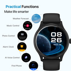 DIVElink Smart Watch notifications keep you informed on the go.
