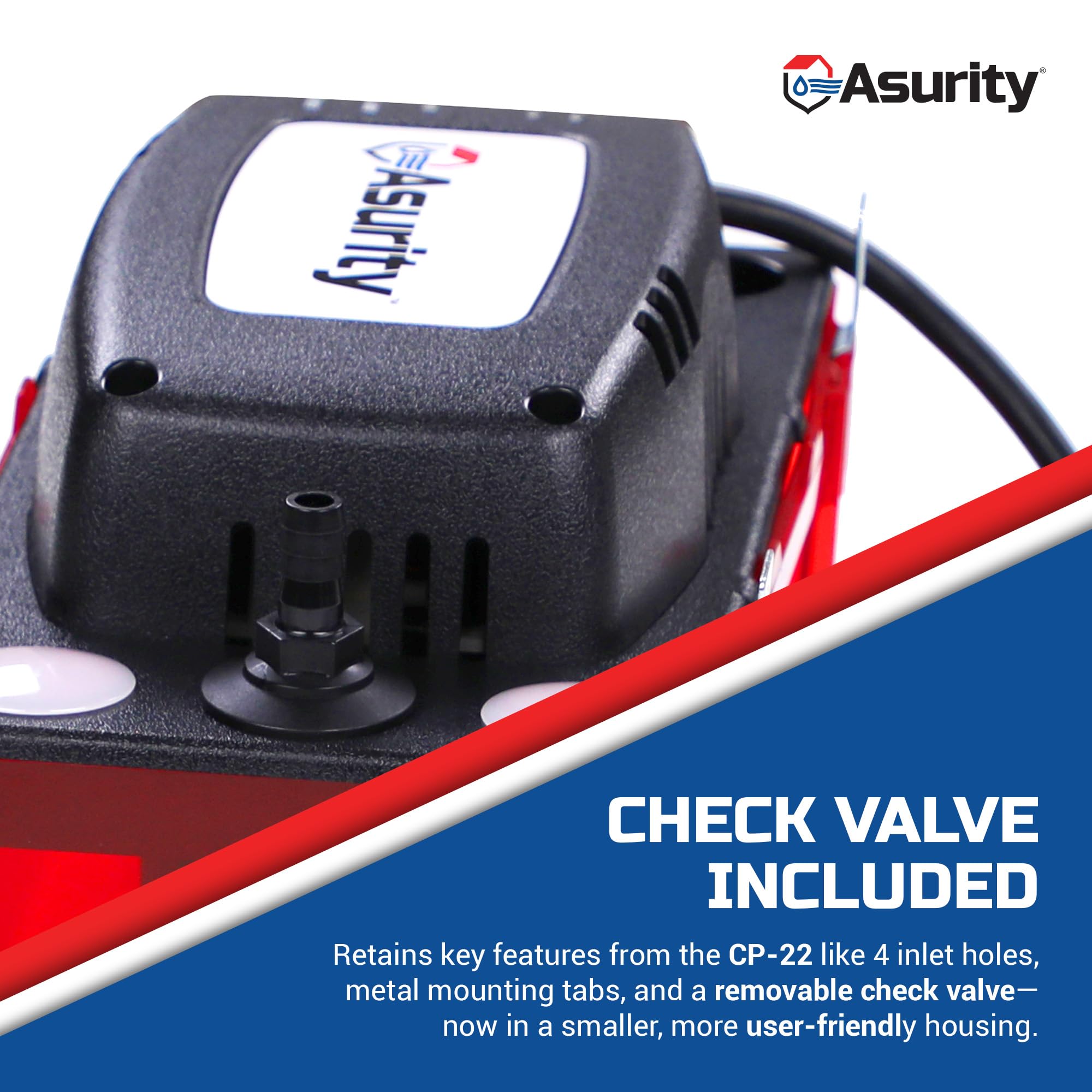 Diversitech Asurity Ultracp-22 metal mounting tabs provide sturdy install