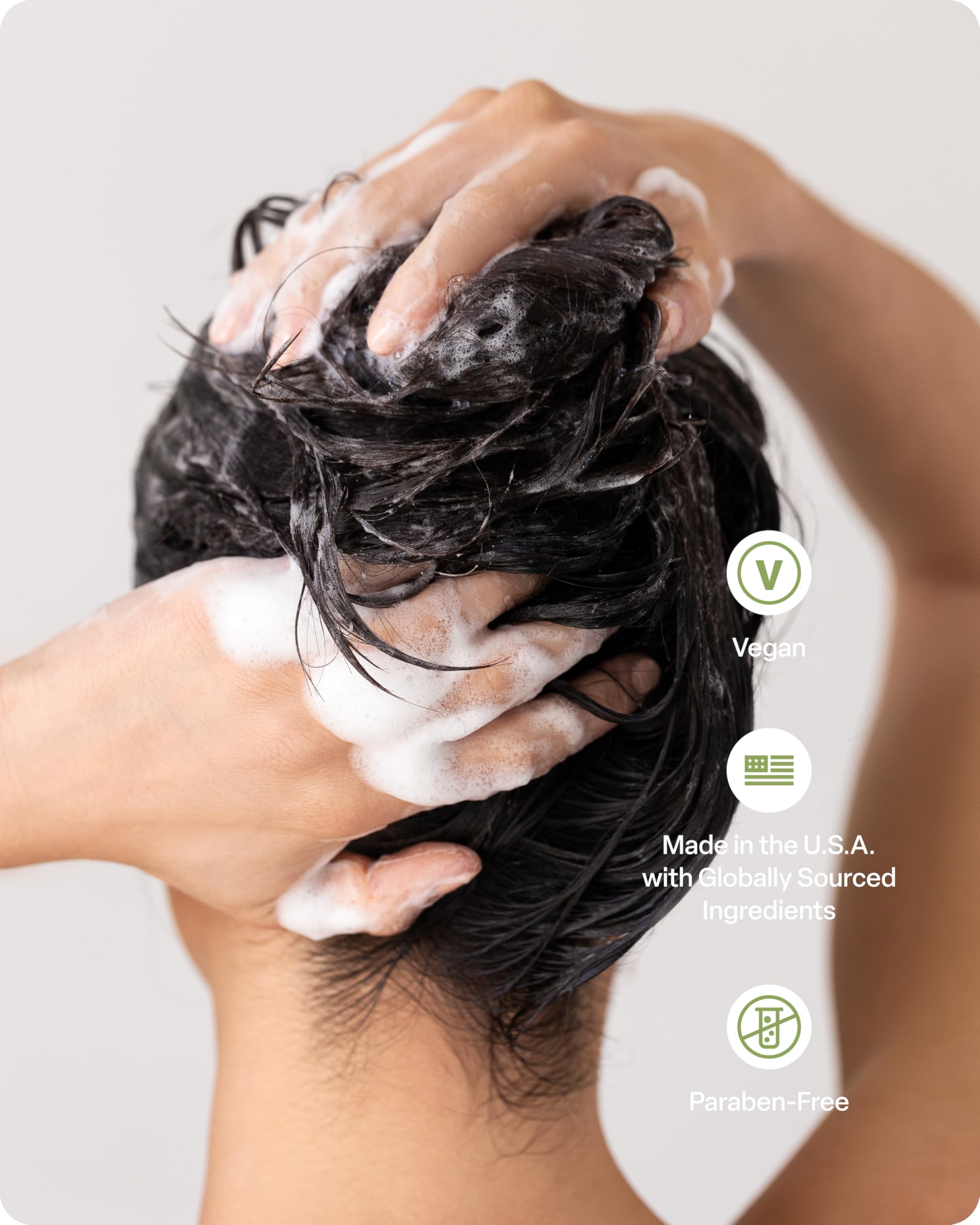 Divi scalp balance formula visual emphasizing healthy base