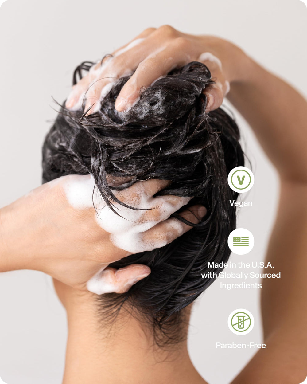 Divi scalp balance formula visual emphasizing healthy base