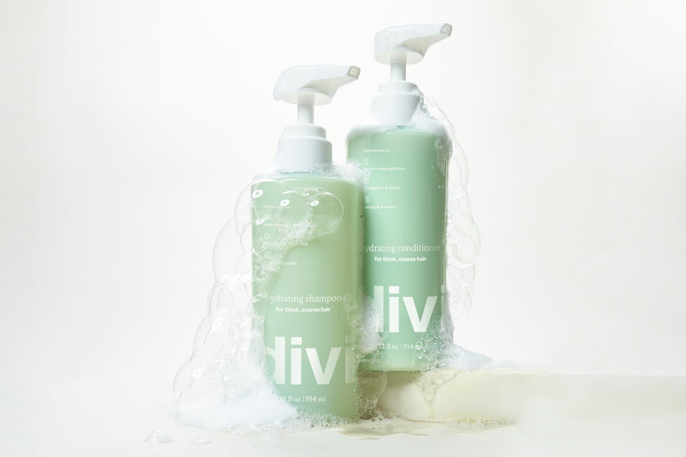 Divi vegan and cruelty-free certification badge on packaging.