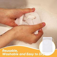DIVINA VITAE 200-mesh bag delivers fine filtration of liquids.