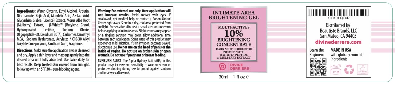 Divine Derriere made-in-USA seal signals trusted formulation and quality.
