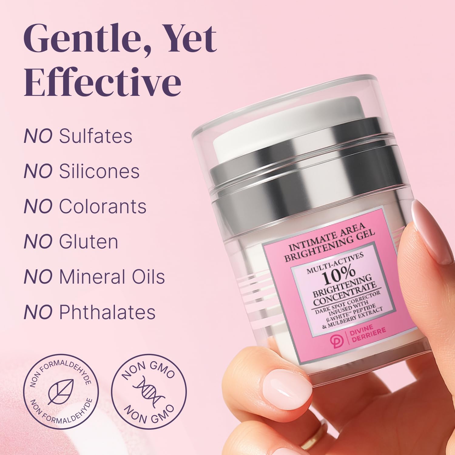 Divine Derriere underarm skin brightening demonstrates a softer, more even tone.