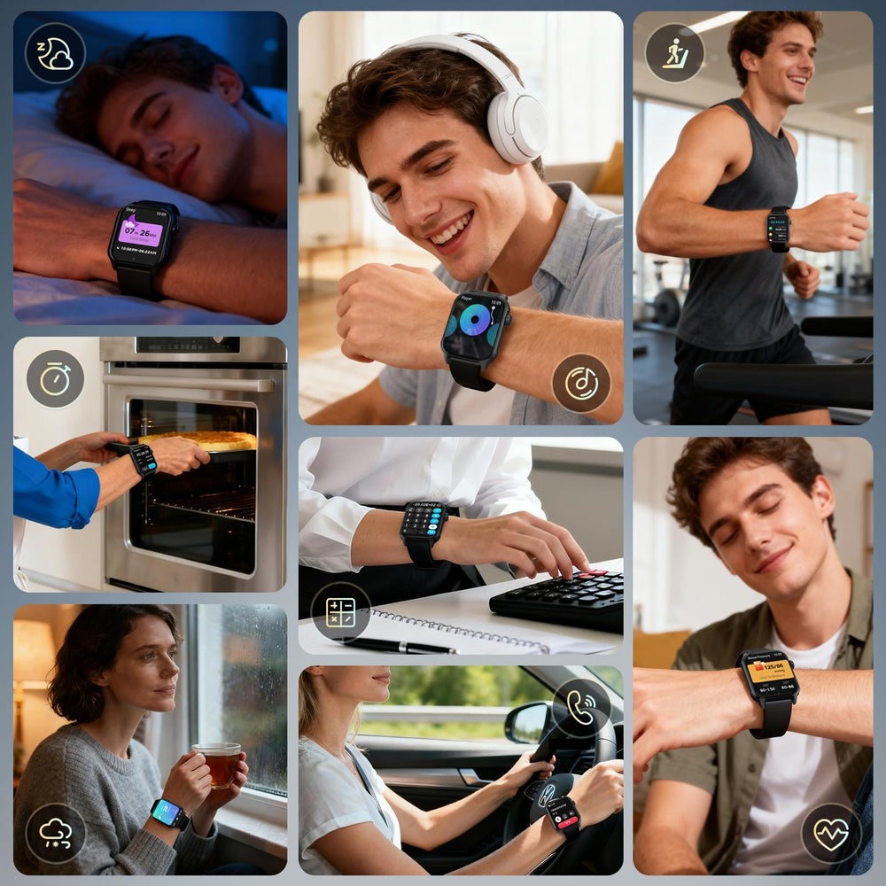 DIVOAZBVO smartwatch eco-friendly design with energy-saving features