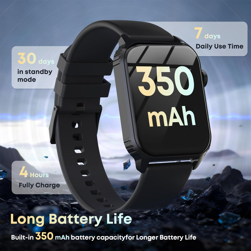 DIVOAZBVO smartwatch sleep and heart rate tracking for wellness insights
