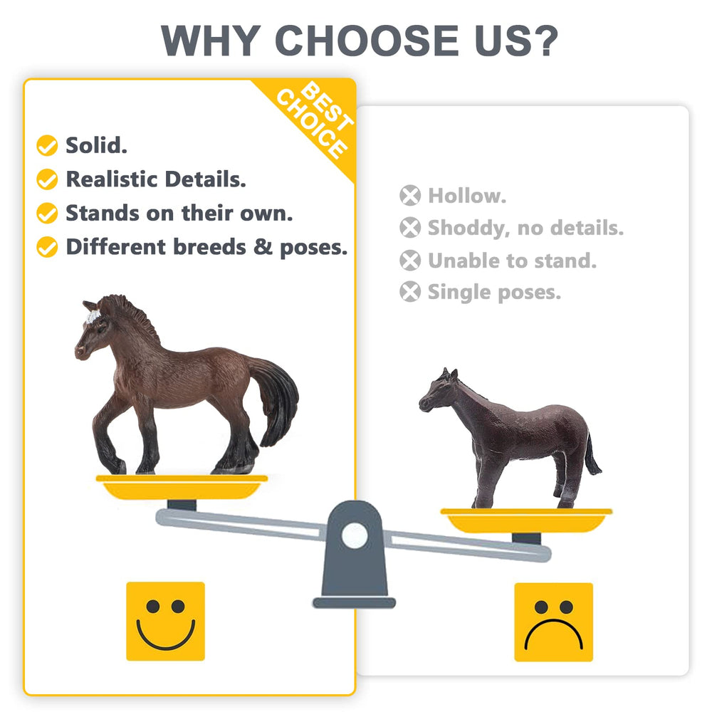 Divwa pony cake toppers elevate birthday treats with detailed design.