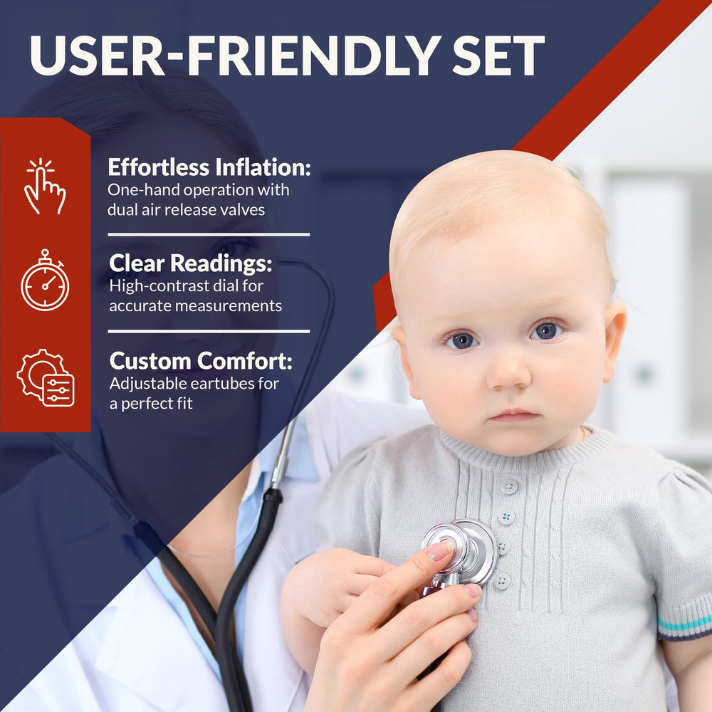 Dixie EMS aneroid gauge face with clear 0-300 mmHg range