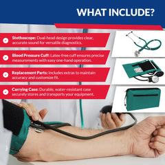 Dixie EMS latex free cuff designed for comfortable measurements