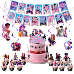DiXteption anime banner for vibrant birthday backdrops and photos