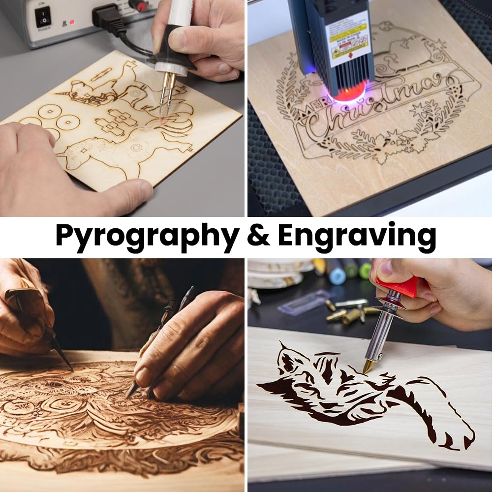 DIYDEC basswood sheets laser-cut-ready with clean edges for precise designs.