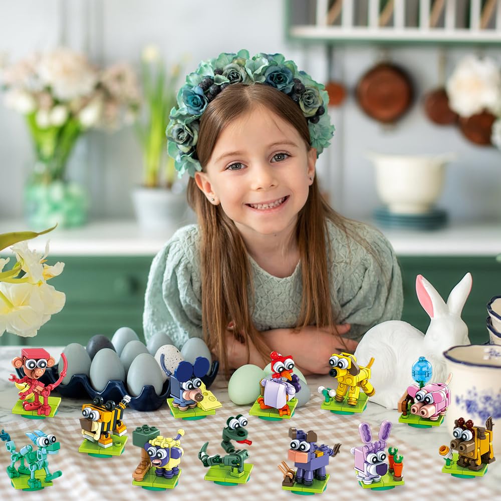 DIYDEC durable, non-toxic blocks ideal for classroom Easter activities.