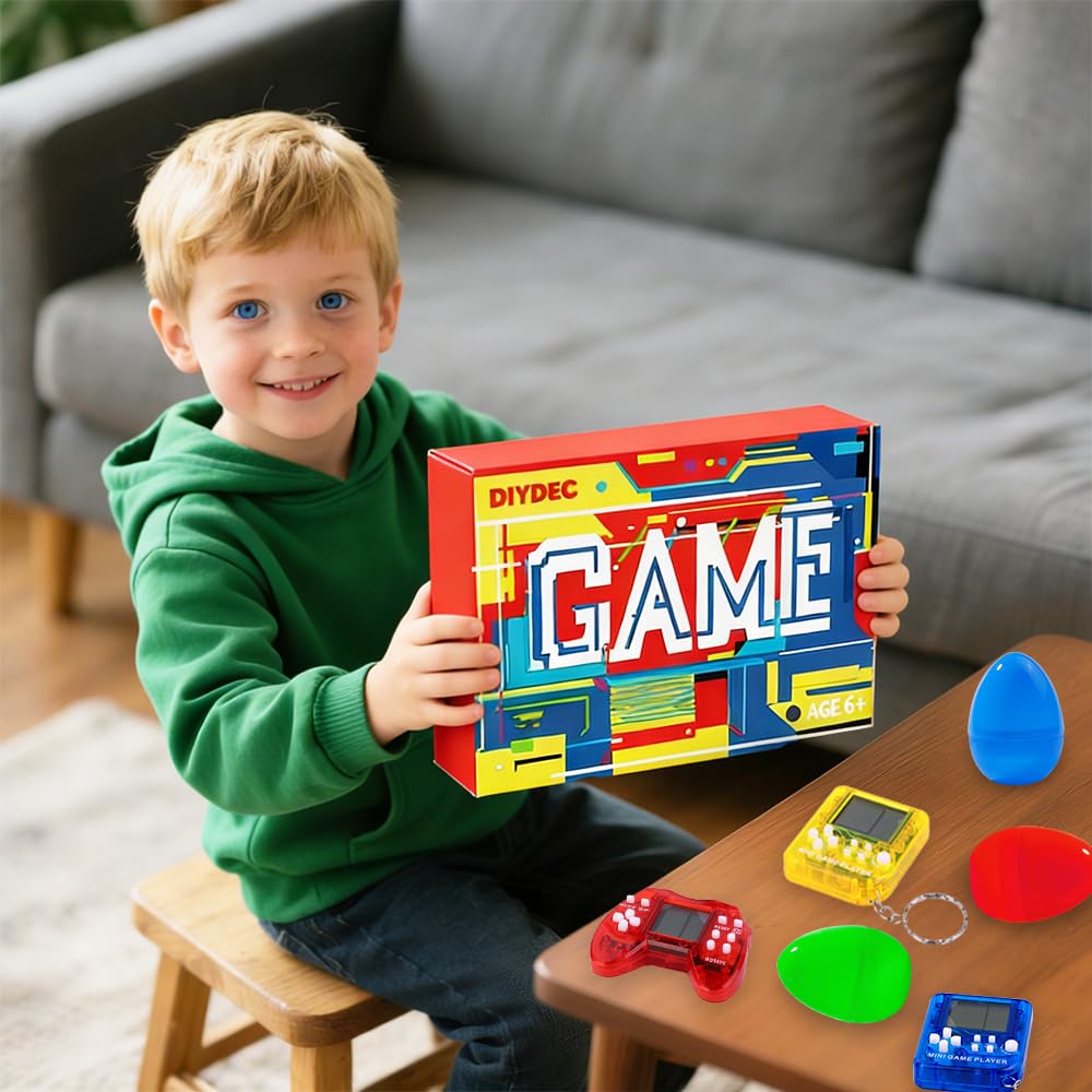 DIYDEC Easter basket stuffer video game egg for festive surprise