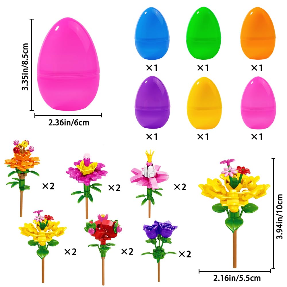 DIYDEC Easter egg blocks in six styles ideal for classroom prizes.
