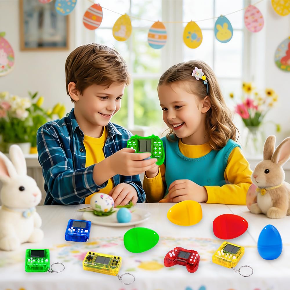 DIYDEC Easter hunt prizes featuring video games for exciting scavenger fun