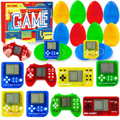 DIYDEC Easter video game toy egg pack for portable party favors and egg-hunt fun