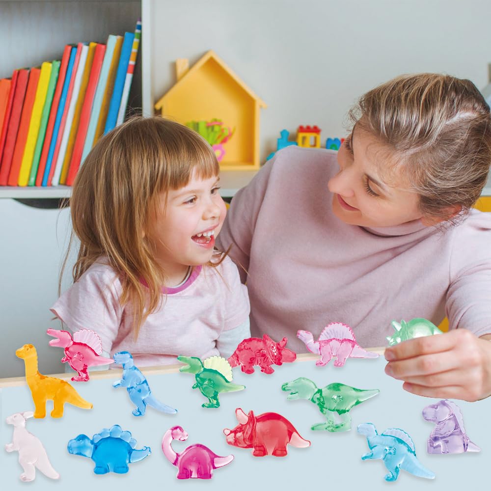 DIYDEC mini dinosaur figurine set for cake toppers and gifts.