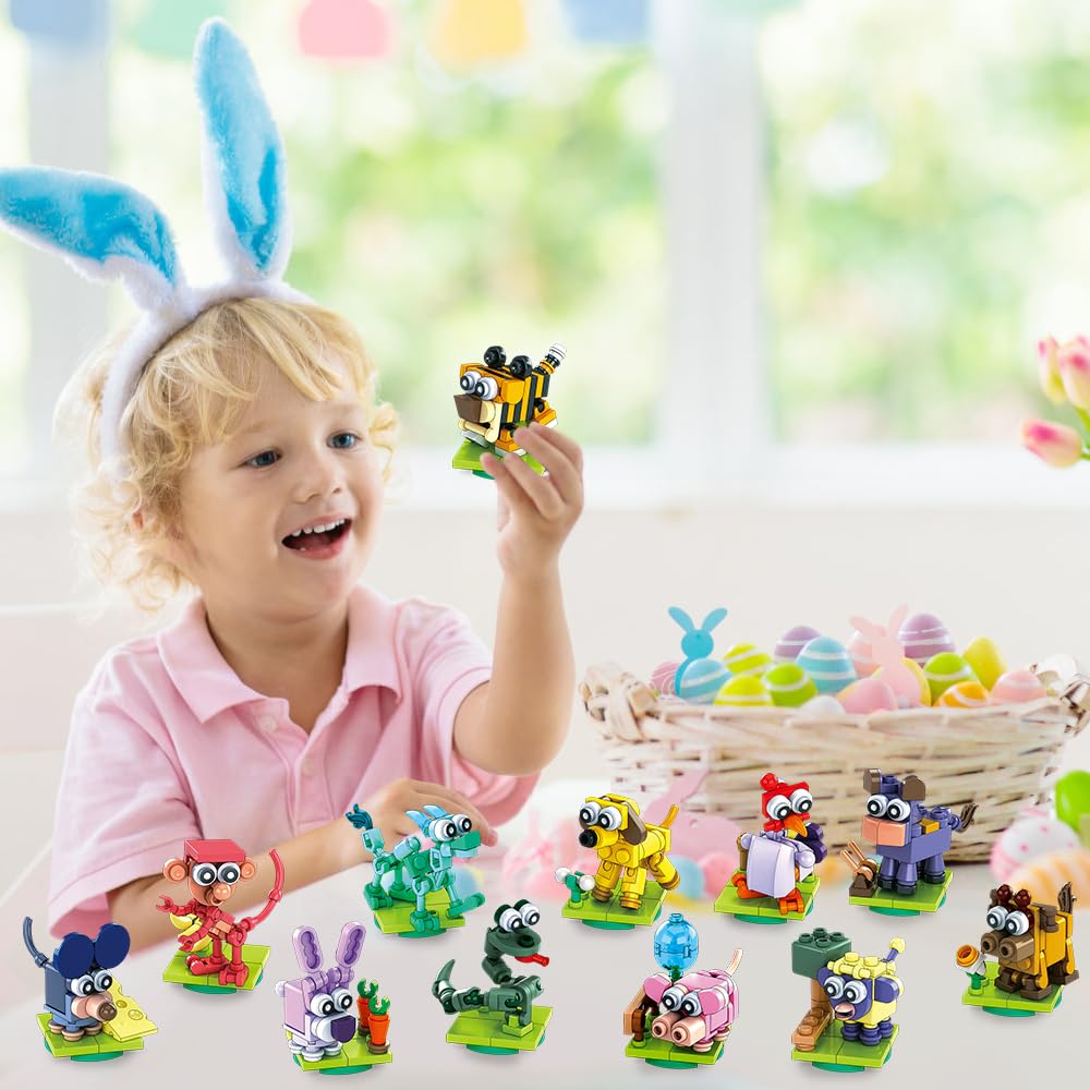 DIYDEC unique animal designs inspire hiding-and-seek Easter egg games.