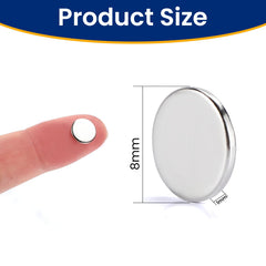 DIYMAG 200-pack magnets on whiteboard for secure notes