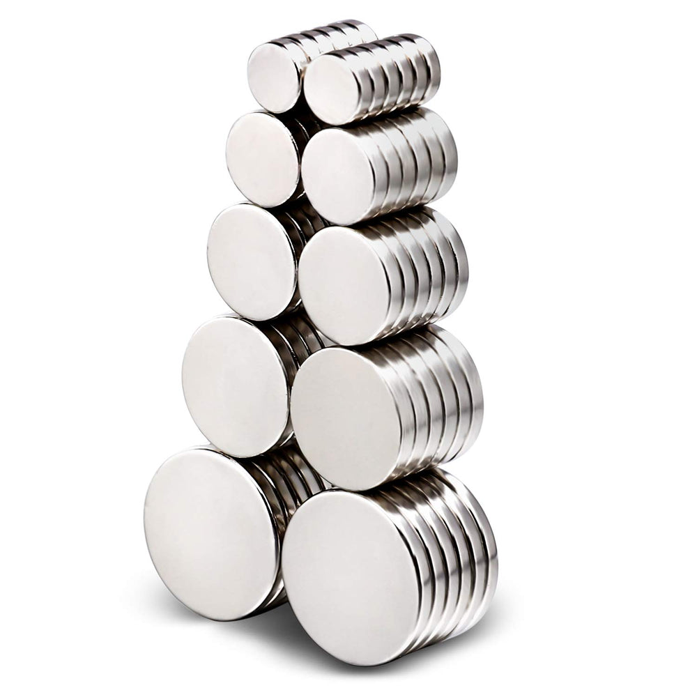 DIYMAG 60Pcs fridge magnets set shown for versatile kitchen organization