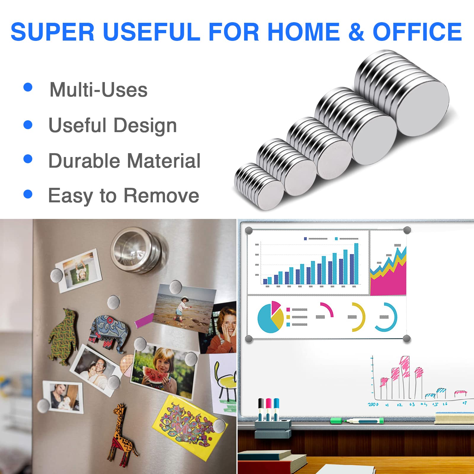 DIYMAG magnets shown in a DIY project for crafts and mounting