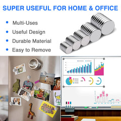 DIYMAG magnets shown in a DIY project for crafts and mounting